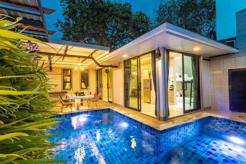 Nut & Non Pool Villa By Duangtham Ban Klong Haeng Luaran gambar