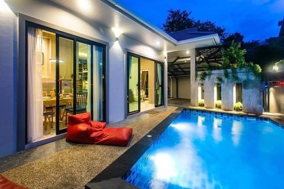 Nut & Non Pool Villa By Duangtham Ban Klong Haeng Luaran gambar
