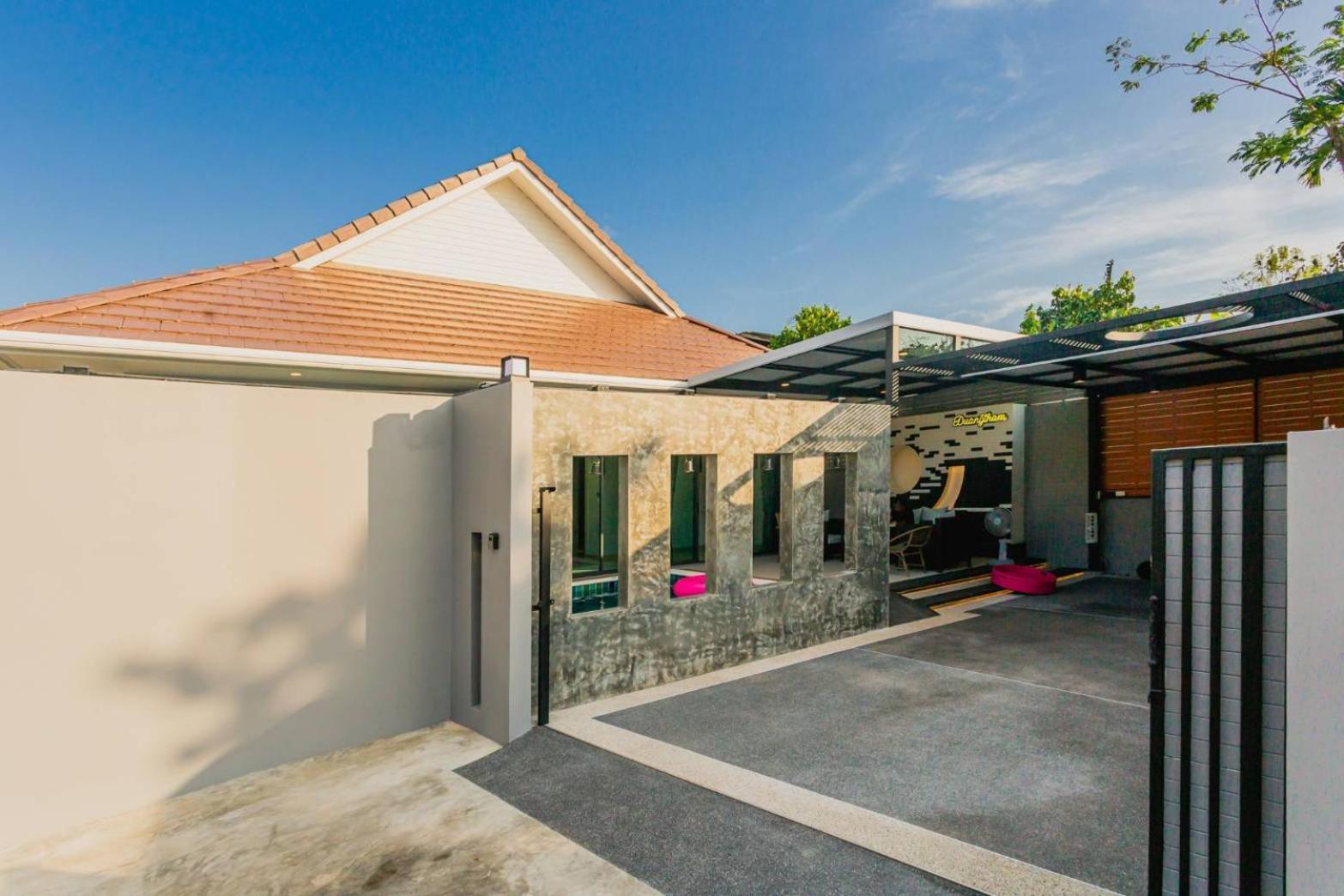 Nut & Non Pool Villa By Duangtham Ban Klong Haeng Luaran gambar
