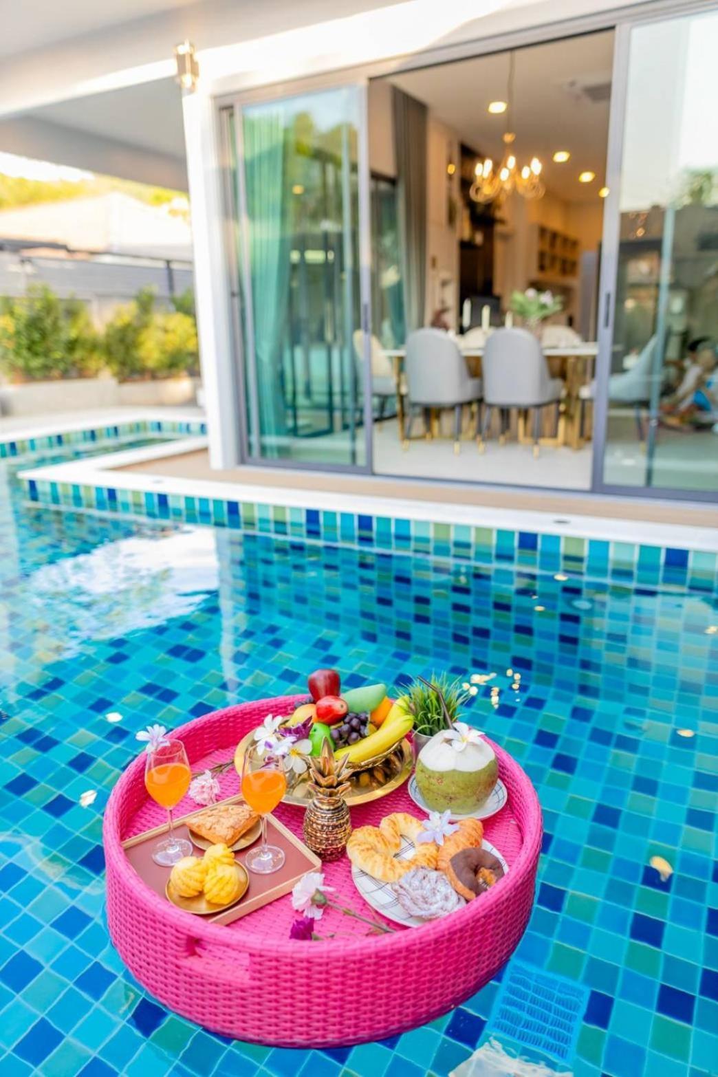 Nut & Non Pool Villa By Duangtham Ban Klong Haeng Luaran gambar