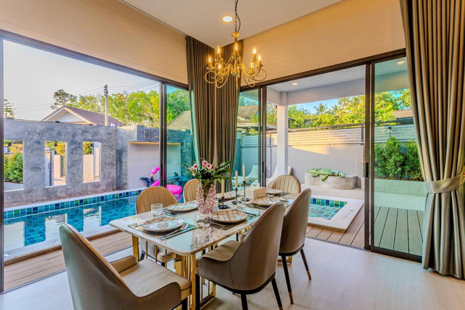 Nut & Non Pool Villa By Duangtham Ban Klong Haeng Luaran gambar