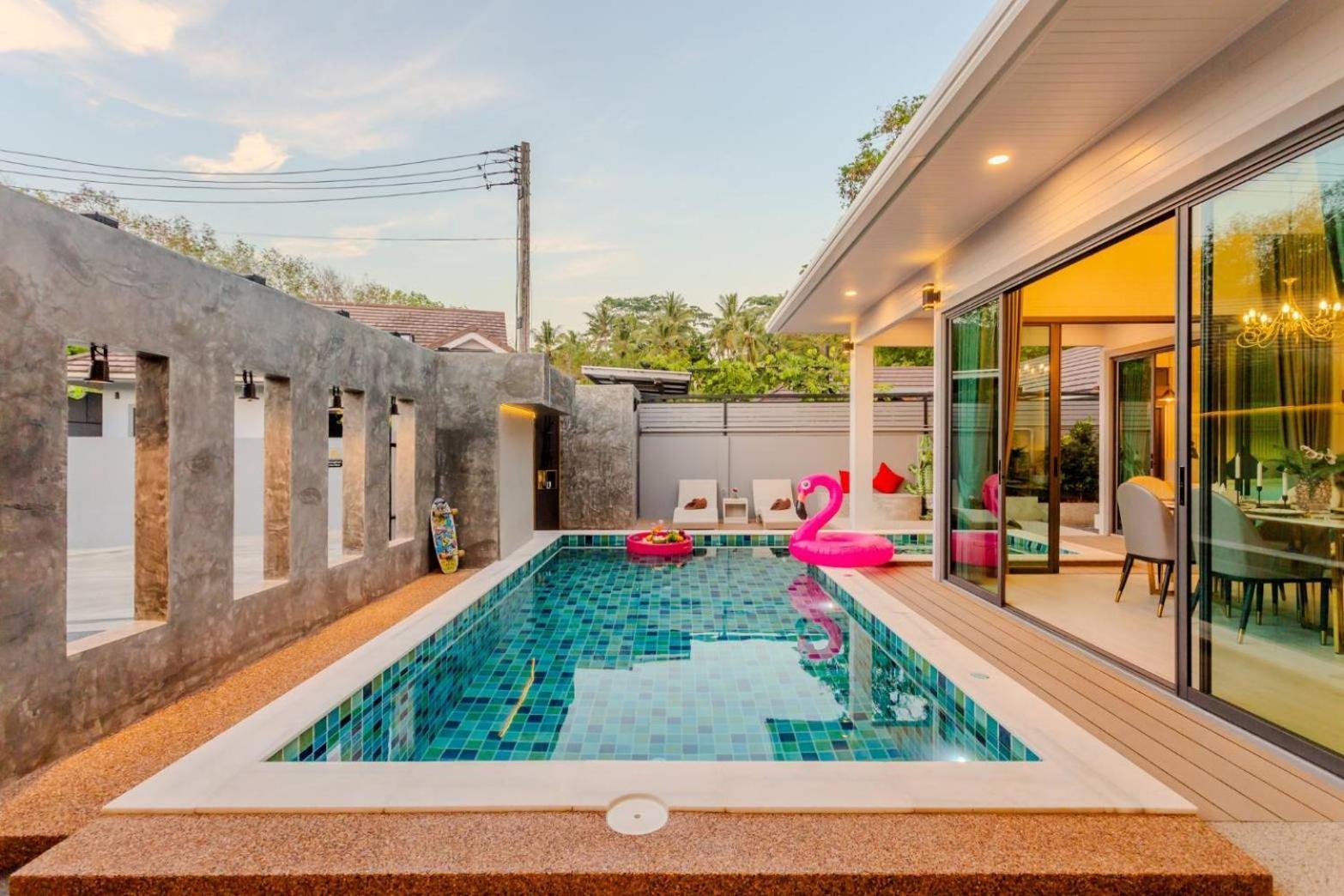Nut & Non Pool Villa By Duangtham Ban Klong Haeng Luaran gambar