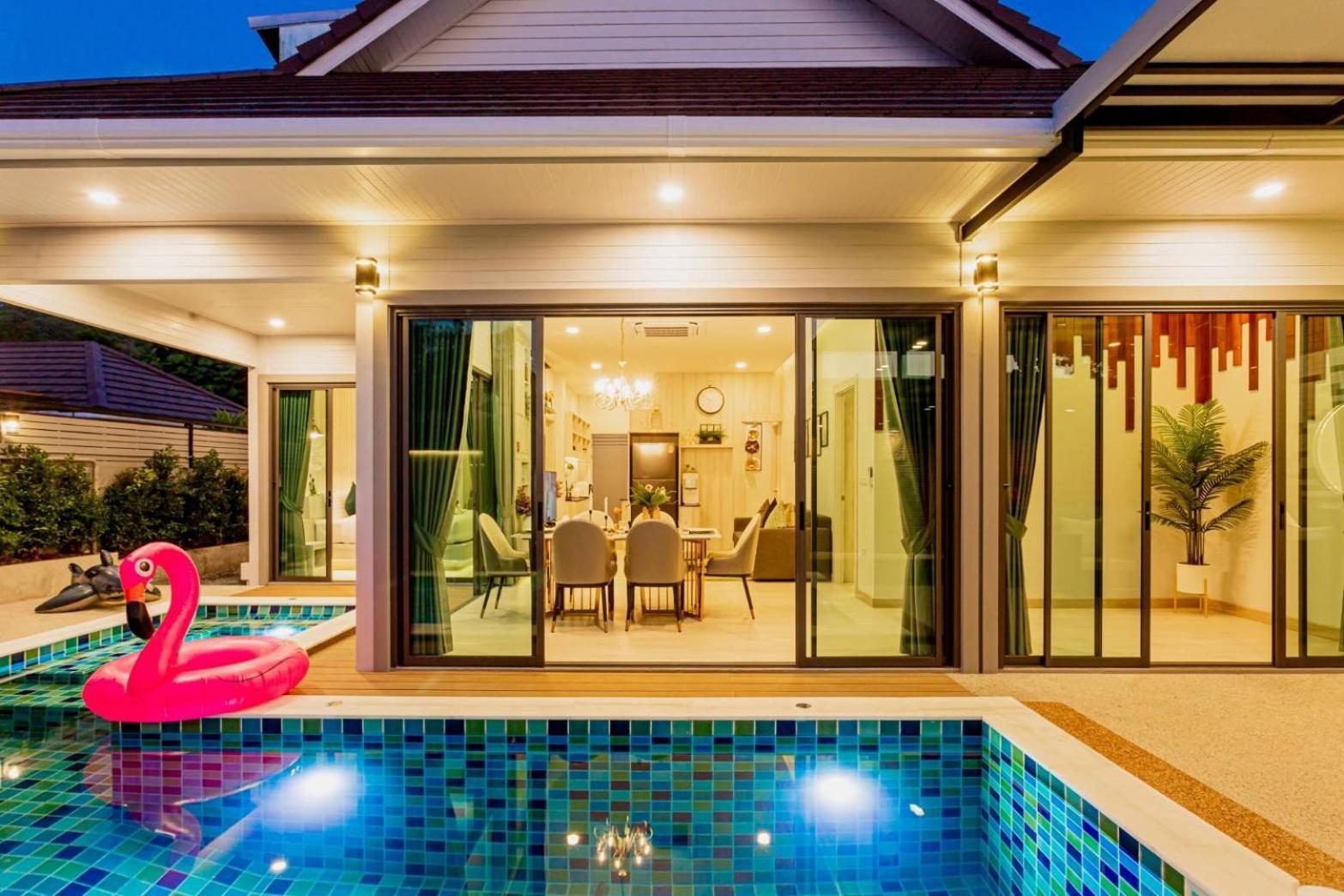Nut & Non Pool Villa By Duangtham Ban Klong Haeng Luaran gambar